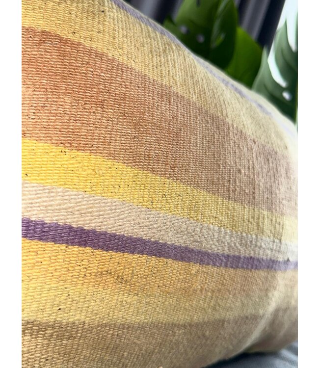 kilim cushion vintage  ca 60x40 cm with filling