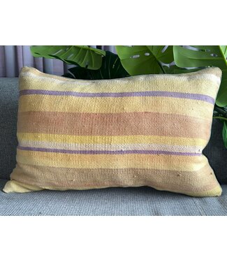 kilim cushion vintage  ca 60x40 cm with filling