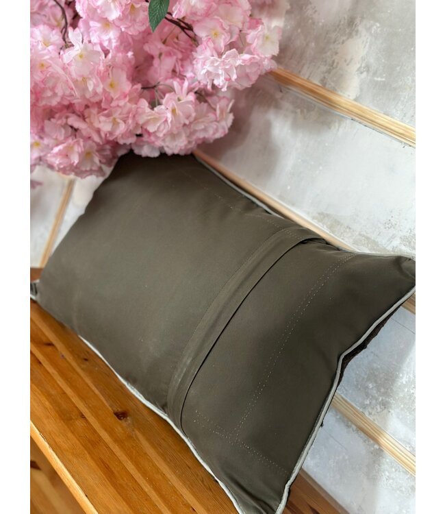 kelim kussens vintage ca 60x40 cm met vulling