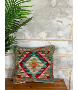 kilim cushion modern  ca 45x45 cm with filling