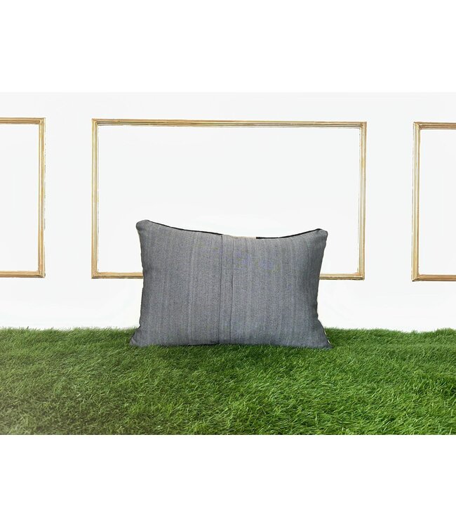 kelim kussens vintage ca 60x40 cm met vulling