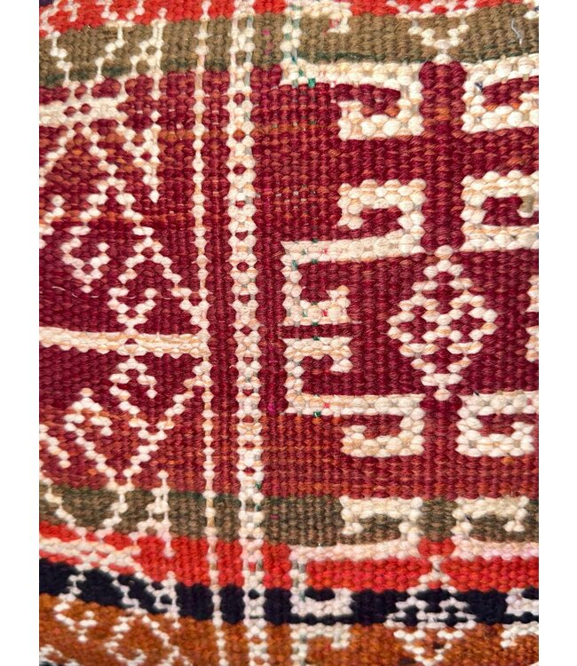 kelim kussens vintage ca 60x40 cm met vulling