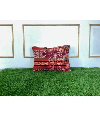 kilim cushion vintage  ca 60x40 cm with filling