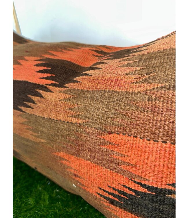 kilim cushion vintage  ca 60x40 cm with filling