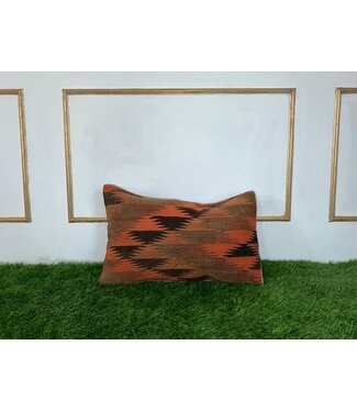 kilim cushion vintage  ca 60x40 cm with filling