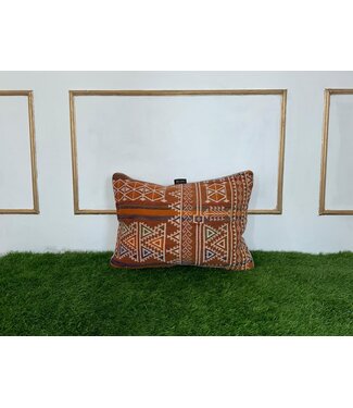 kilim cushion vintage  ca 60x40 cm with filling