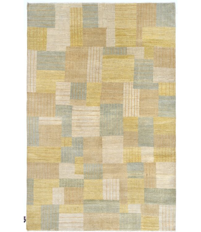 Light Plain Abstract Rug 285 x 184 cm