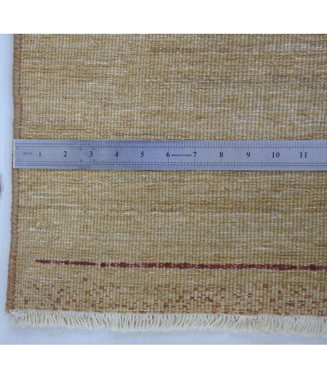 Orange  Windowpane Rug 281 x 190 cm