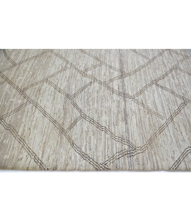 Stoer roostertapijt 273 x 185 cm