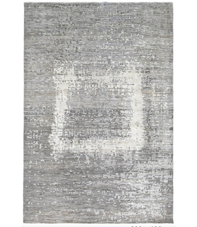 Art Patch Grüner Teppich 280 x 185 cm