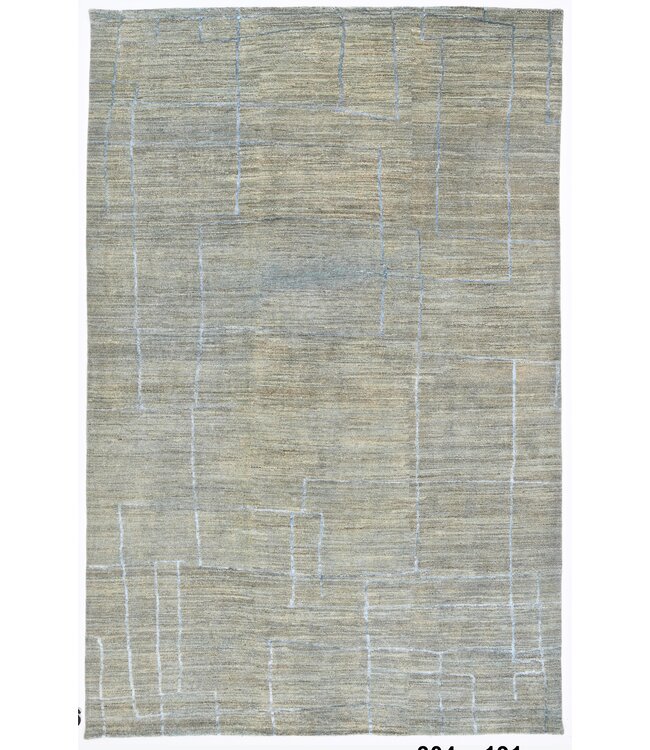 Montgomery White line Rug 304 x 191 cm