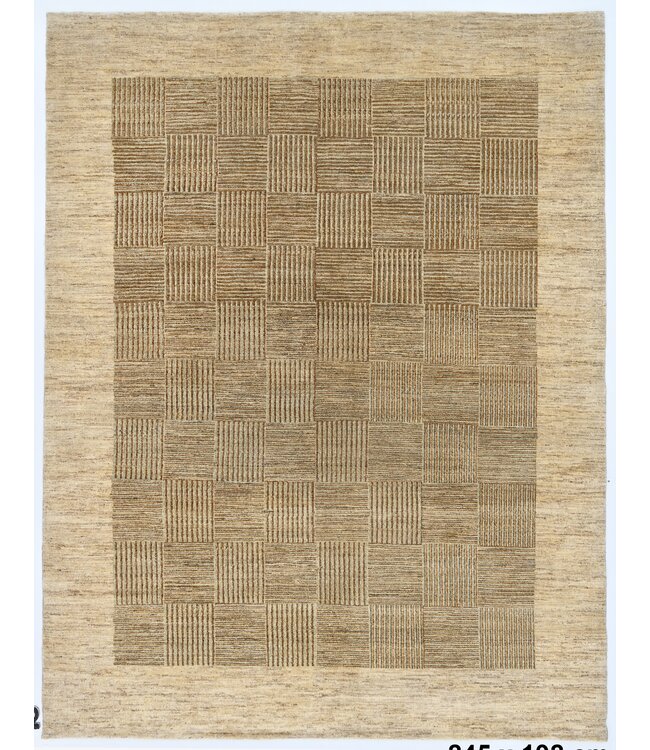 Cremefarbener Denver-Teppich, 245 x 192 cm