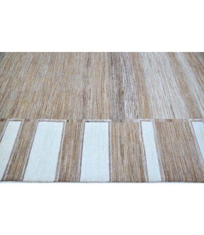 White Rhombus Rug 297 x 192 cm
