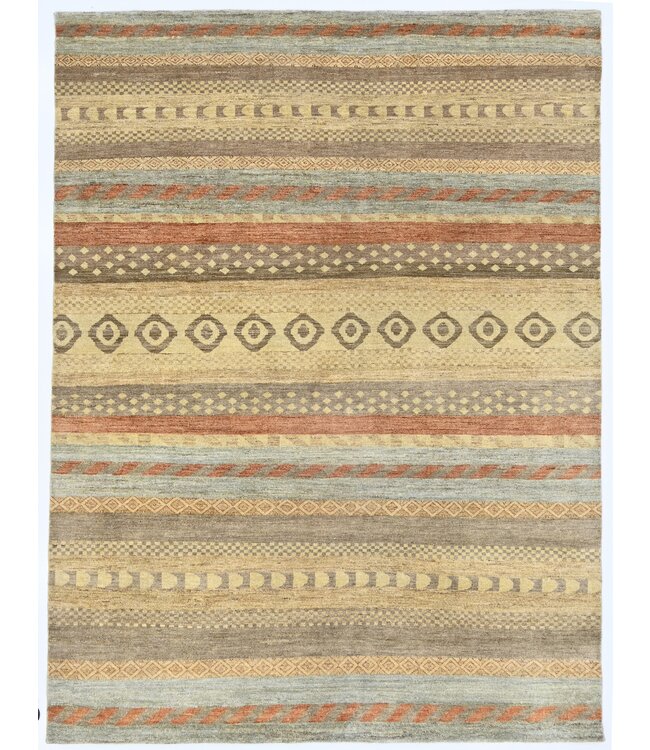 Shapes in Stripes Rug 253 x 191 cm