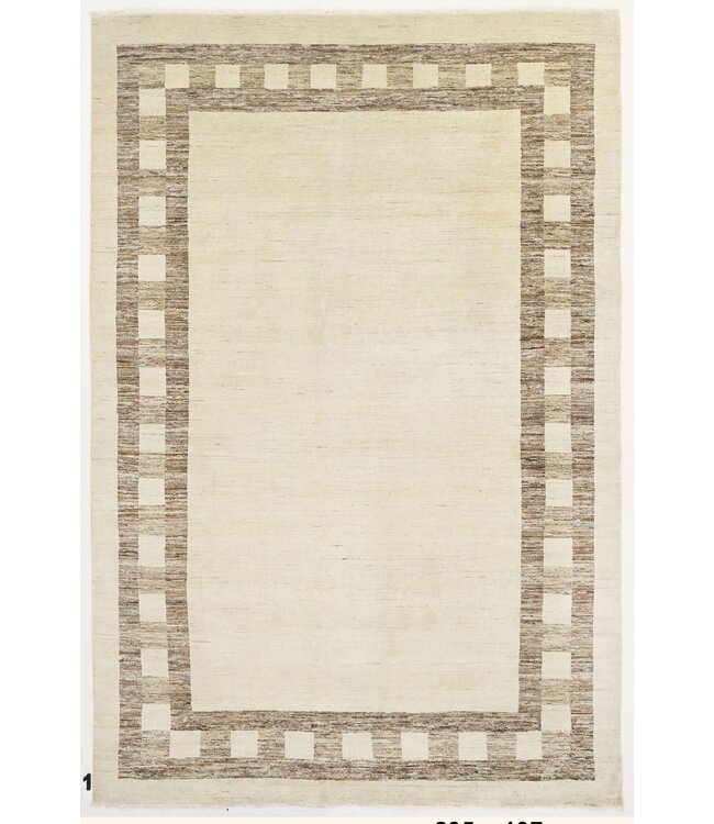 Creme Earth Quadratischer Teppich 295 x 197 cm