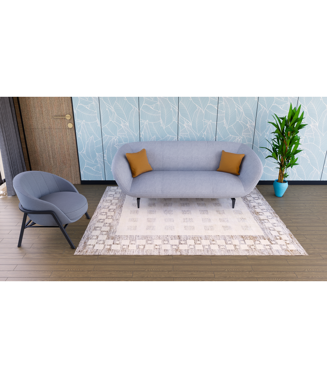 Perzisch Sybil Creme Vloerkleed 250 x 196 cm