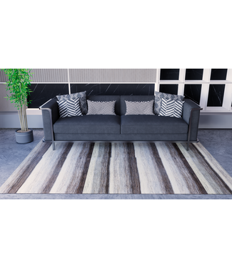 Kelimshop Teppich in Braun und Latte, 275 x 192 cm Kelimshop Teppich in Braun und Latte, 275 x 192 cm