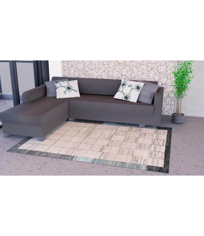 Schaakkleed met gingham-ruit 264 x 177 cm