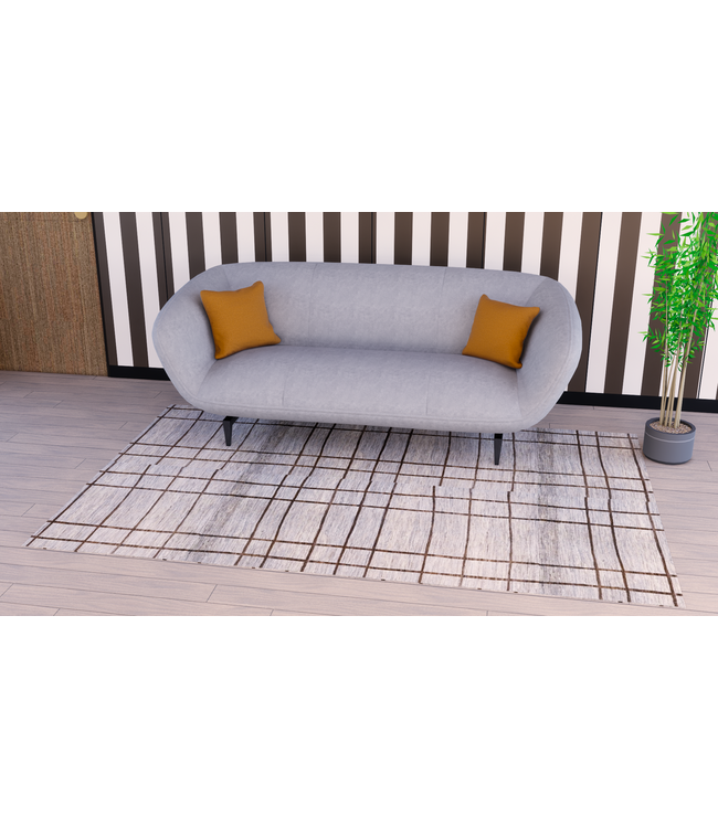 Thin Shepherd Check Rug 256 x 165 cm