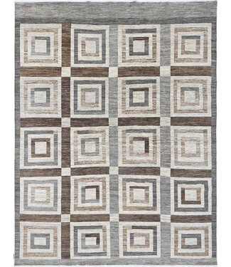 Kelimshop Quadratischer Teppich für den Innenbereich, 377 x 285 cm Kelimshop Quadratischer Teppich für den Innenbereich, 377 x 285 cm