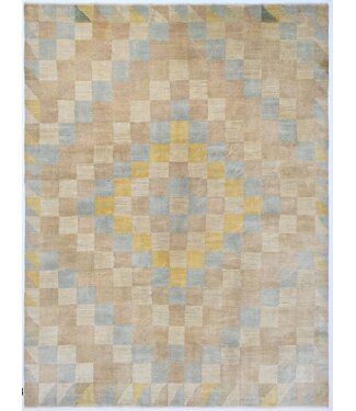 Quadrat-Diamant-Teppich 361 x 273 cm