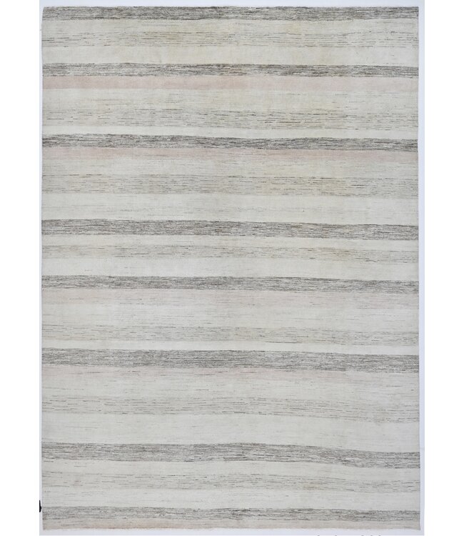 Houtgesneden vloerkleed 370 x 269 cm