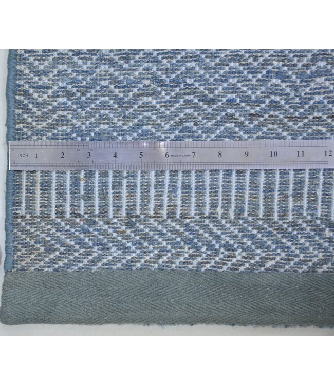 Blauer Ozeanteppich 319 x 245 cm