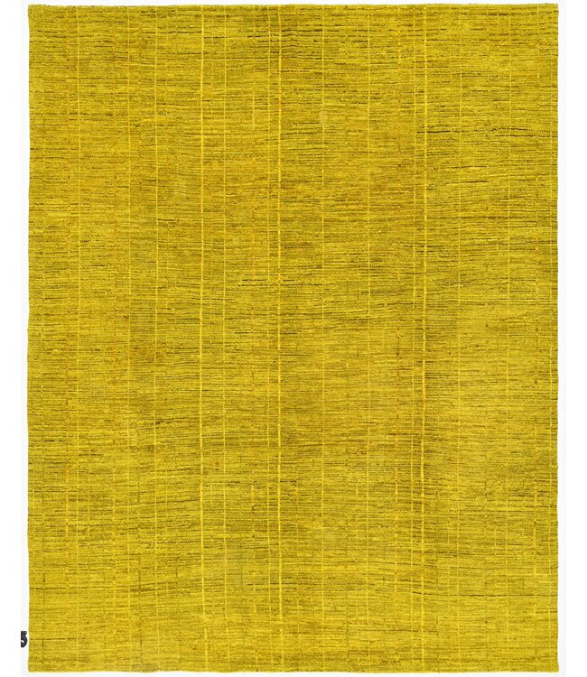 Yellow Stripes Rug 310 x 242 cm
