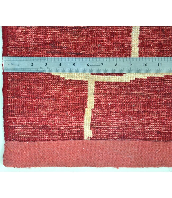 Witte Lijn in Lava Vloerkleed 309 x 241 cm