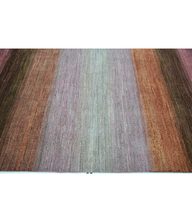 Roter Erde Teppich 304 x 239 cm