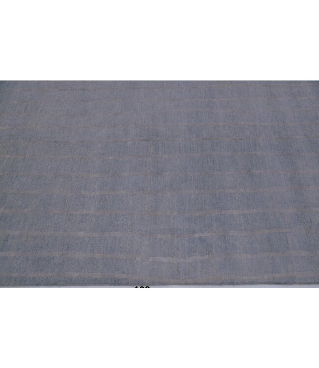 Strepen in ultramarijn vloerkleed 312 x 237 cm