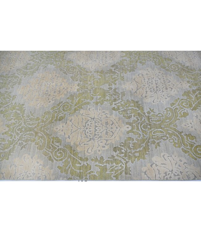 Damast Diamant Teppich 310 x 236 cm