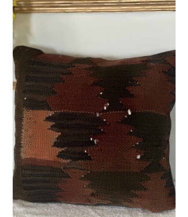 kilim cushion cover vintage ca 45x45 cm with filling    - Copy - Copy