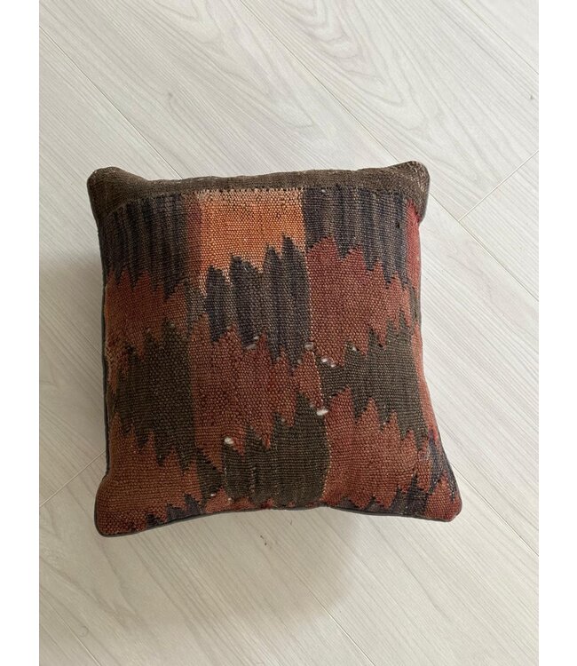 kelim kussens  vintage ca 45x45 cm met vulling