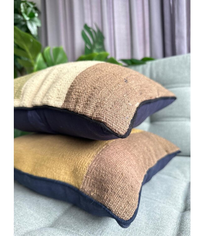 kilim cushion cover  modern  ca 40x40  cm with filling