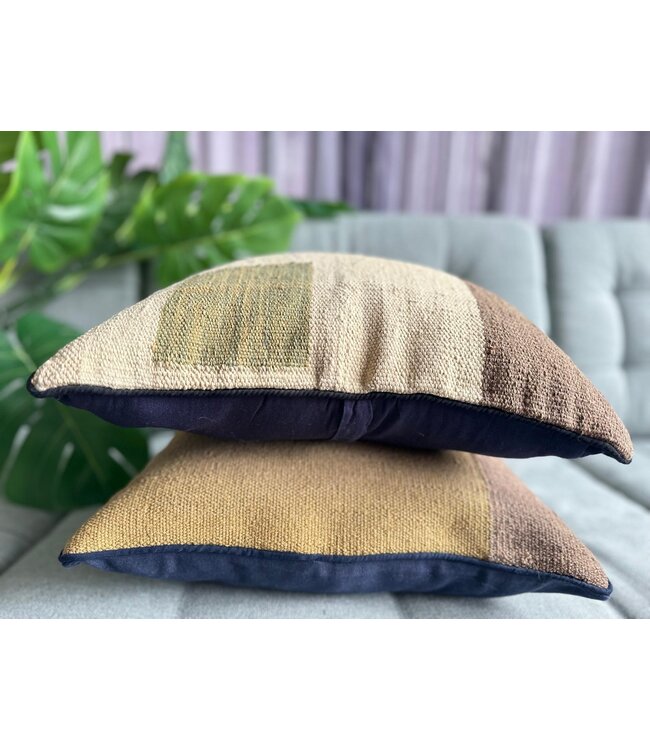 kilim cushion cover  modern  ca 40x40  cm with filling