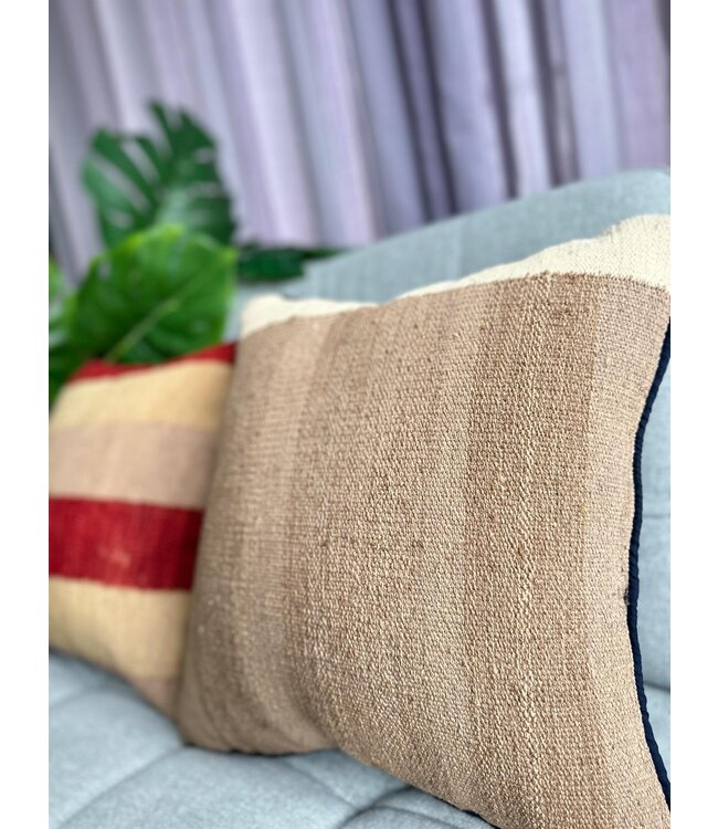 kilim cushion cover  modern  ca 40x40  cm with filling