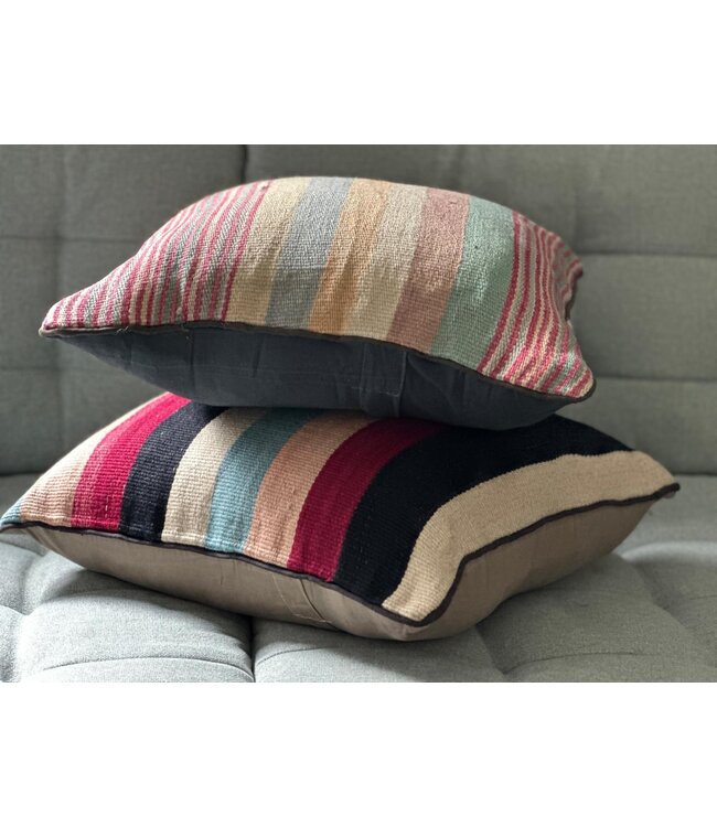 kelim kussens modern ca 45x45 cm met vulling