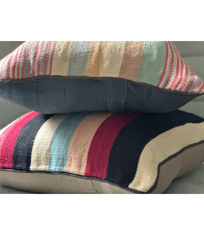 kilim cushion modern  ca 45x45 cm with filling