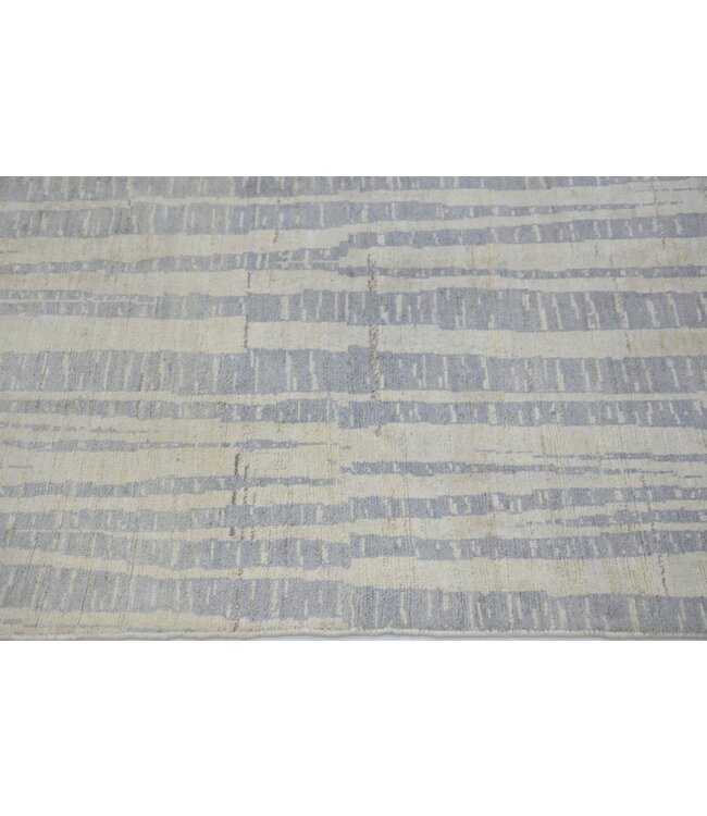 Cremefarbener Tigerteppich, 253 x 164 cm