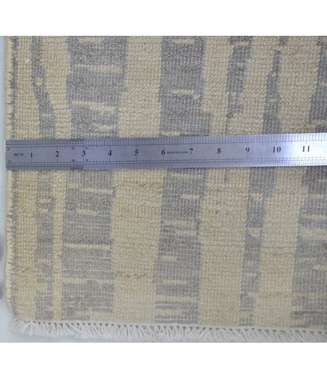 Cremefarbener Tigerteppich, 253 x 164 cm