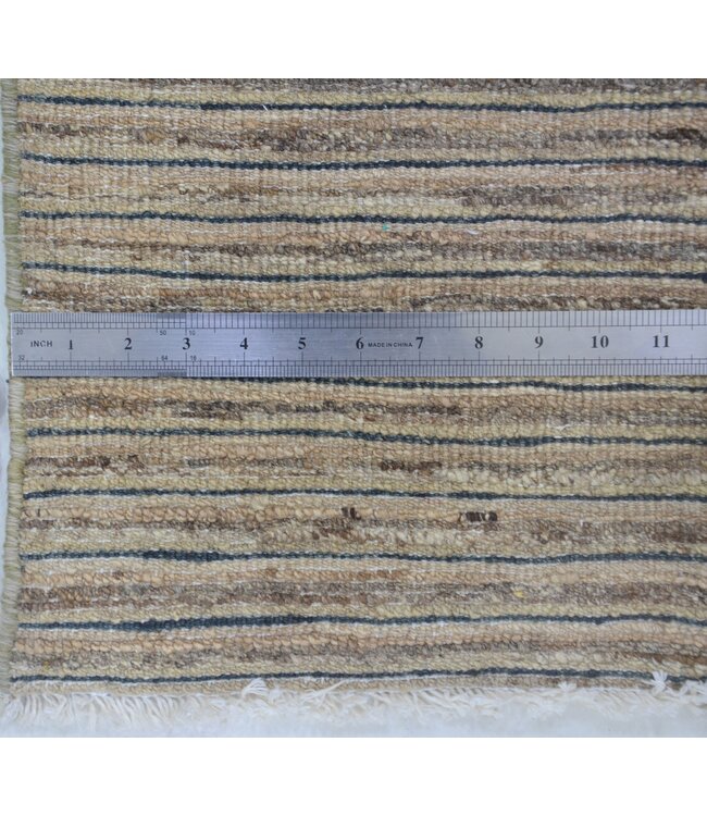 Brown Stripes Rug 238 x 164 cm