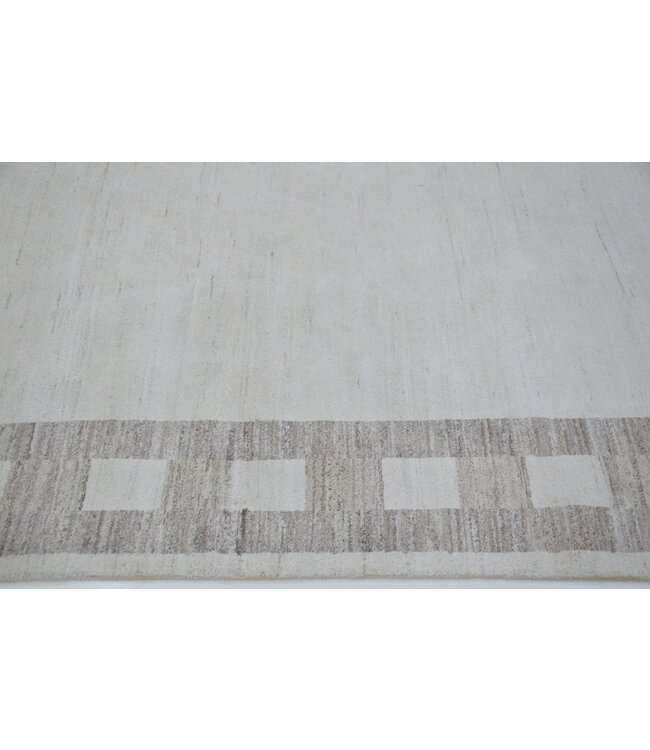 Creme Earth Square Rug 246 x 162 cm