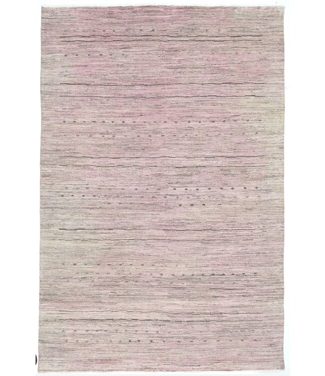 Pink Dotted Rug 244 x 161 cm