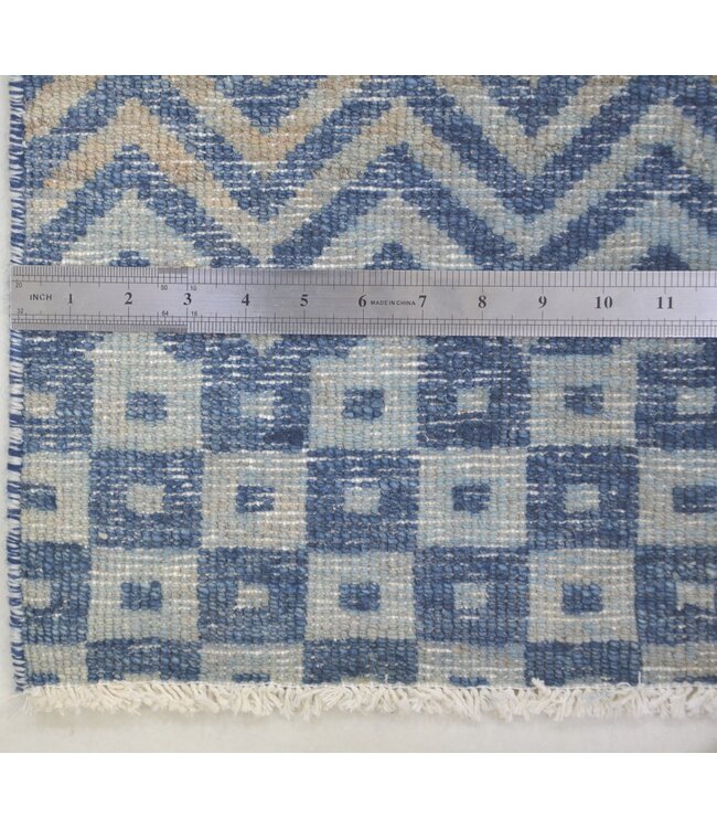 Oud Cerulean-tapijt 254 x 159 cm