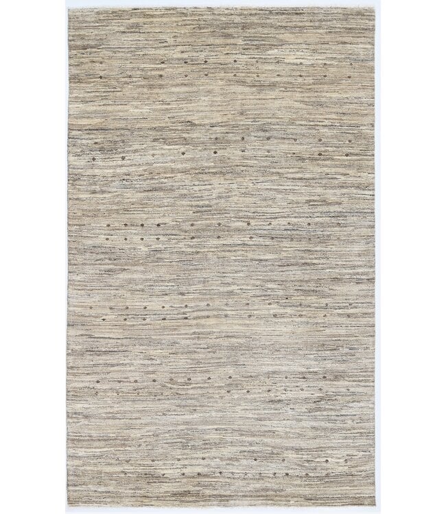Creme Dotted Rug 261 x 158 cm