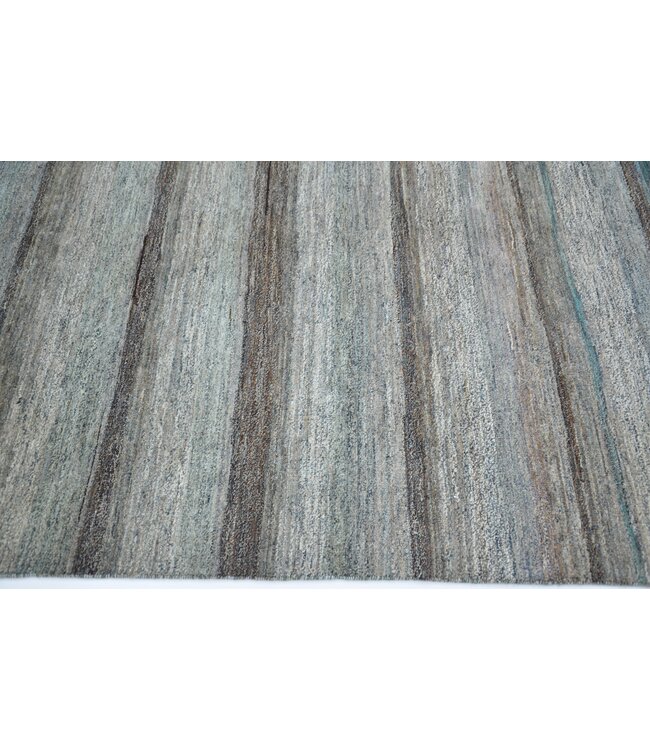 Holz Erde Teppich 248 x 158 cm