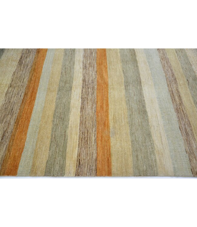 Houtgesneden vloerkleed 199 x 136 cm