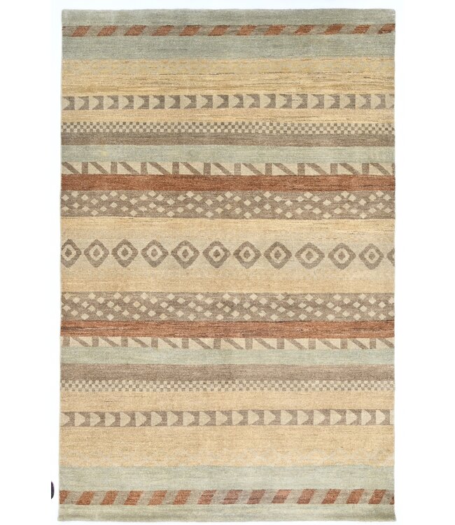 Shapes in Stripes Rug 210 x 132 cm
