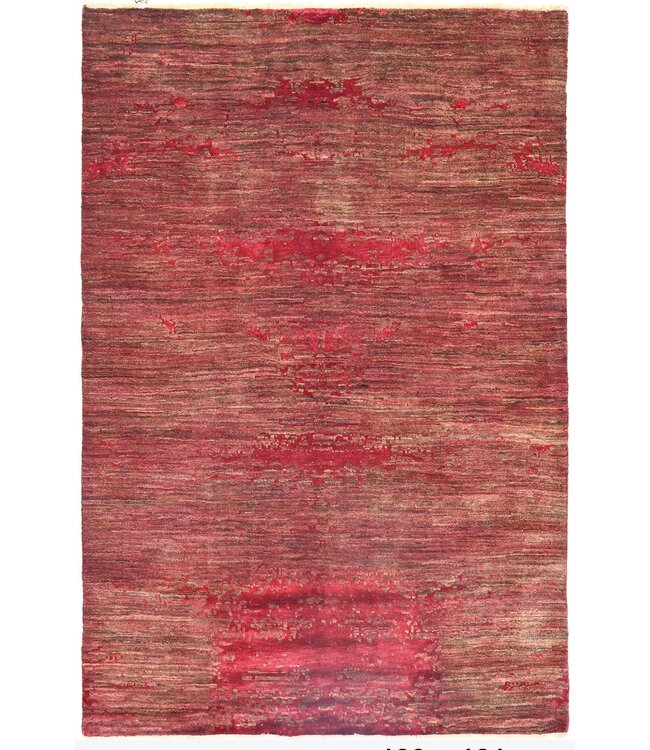 Modern Scarlet Rug 183 x 121 cm